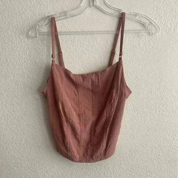 🆕 Free People Intimately Back on Track cropped top M🆕 - Picture 5 of 11